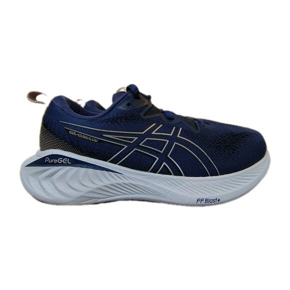 Asics Gel Cumulus 25 Shoes Womens 7.5 Blue Running Athletic Sneakers Trainers - Picture 2 of 15